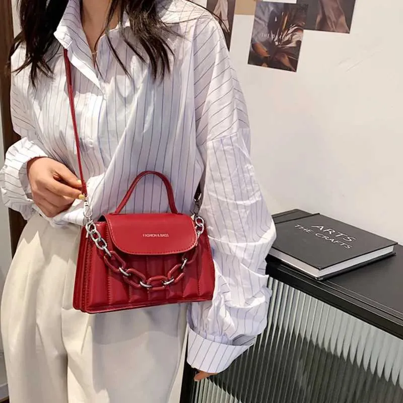 Designer Shoulder Crossbody Bag And Handbag For Women Solid Colour_voghion.com