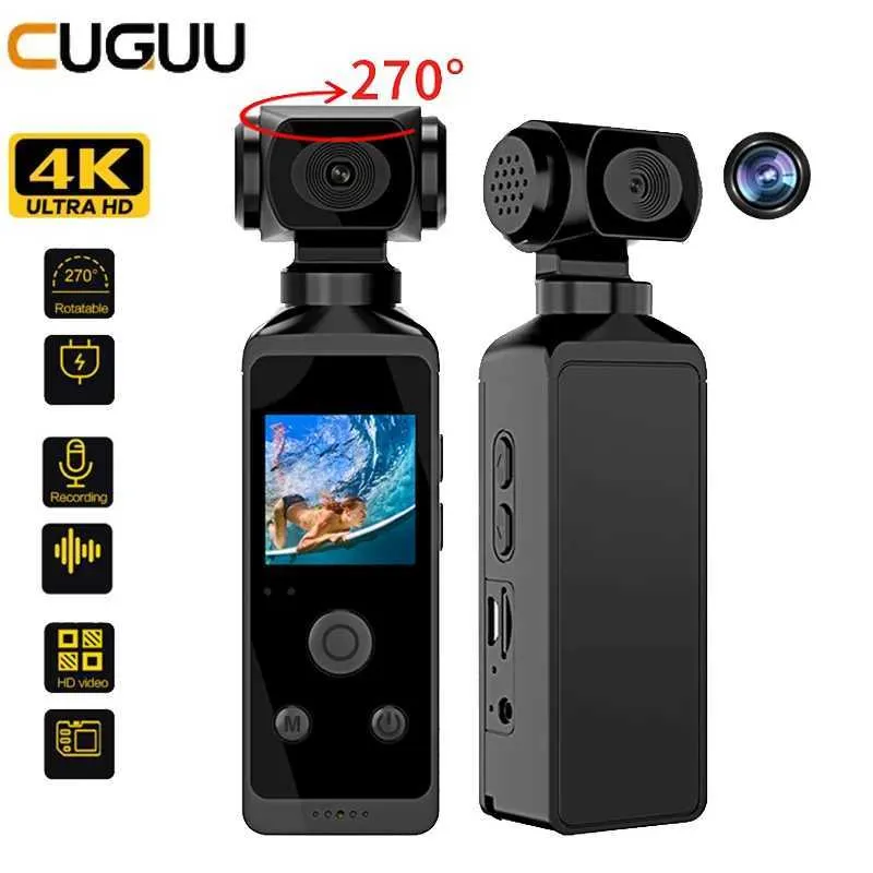 Wifi Action 4K 1080P Waterproof Pocket HD 1.3-inch LCD Sn 270 Degree Rotating Sports Camera M241104_voghion.com