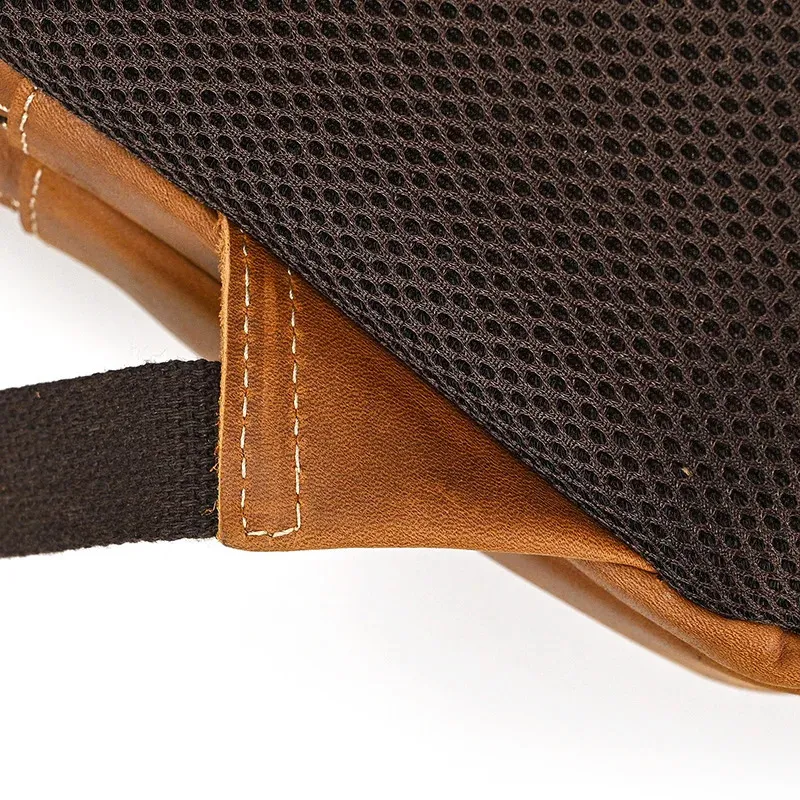 Mochila para portátil de 14" y 15,9" de piel auténtica para hombre, de piel de Caballo Loco, 240902_voghion.com