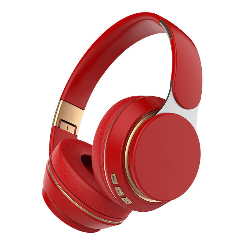 AI Intelligent Noise Reduction New Cross-Border Hot-Selling Wireless Over-Ear Bluetooth Headphones With Deep Bass Stereo Sound, Card Slot, Sports_voghion.com