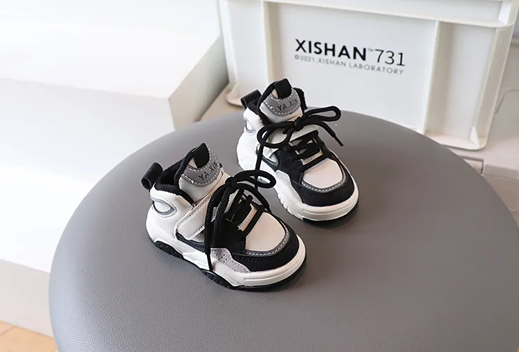 Scarpe da ginnastica firmate per ragazzi, scarpe casual per bambini, moda per ragazze, antiscivolo, calzature sportive Littlesprouts, invernali, calde, nuove, da corsa_voghion.com