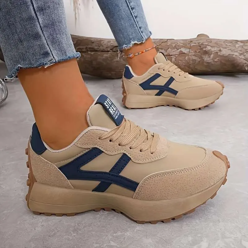 Lightweight Running Women's Sneakers Breathable Walking Shoes_voghion.com
