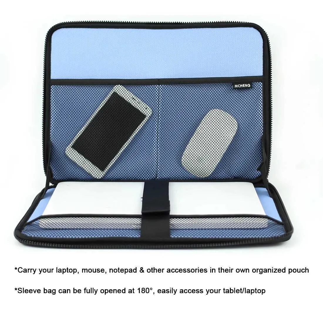 101314 360 Protective Lightweight Business Messegerbag Shoulder Bag Handbag Laptop Sleeve CaseC241107_voghion.com