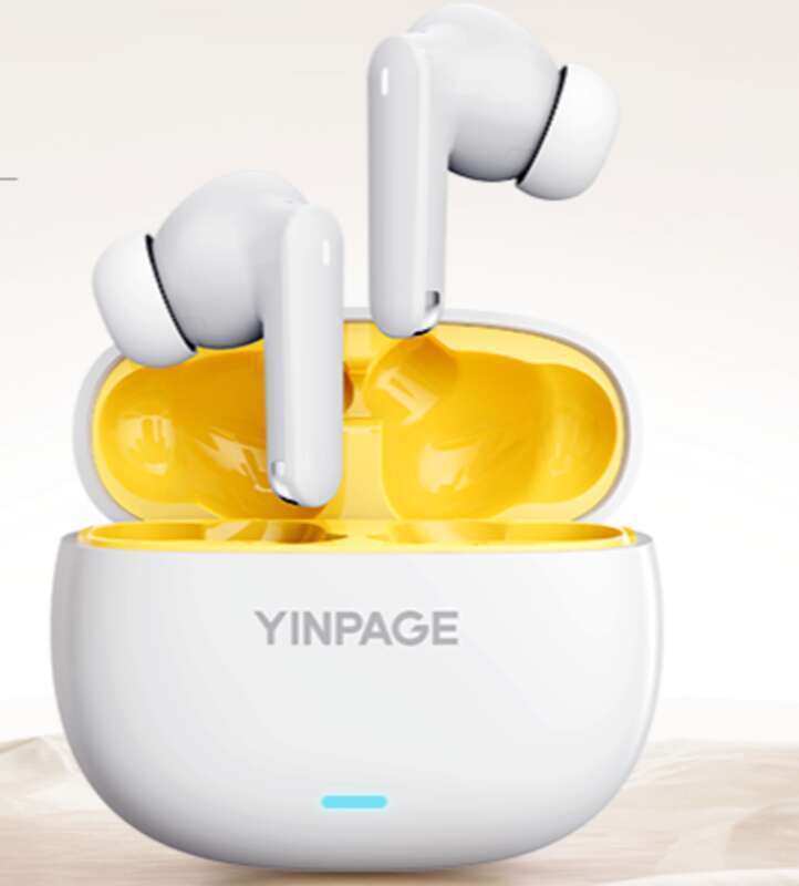 Yinbeiqi Real1Pro Bluetooth Earphones With Noise Reduction ANC In Ear Wireless 2025 New Long Range For Students_voghion.com
