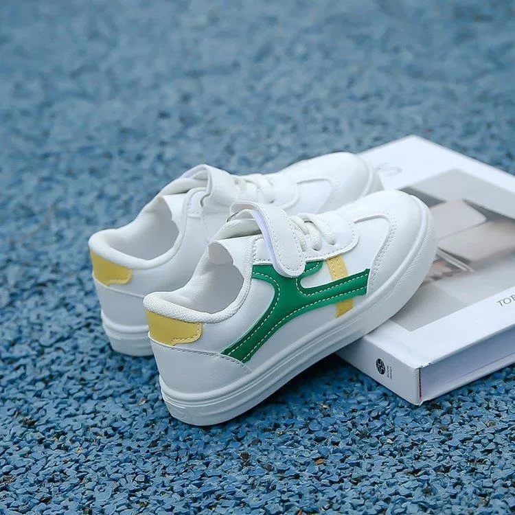 New Fashion Children's Pu Leather Kids Casual Sports Littlesprouts Boys and Girls Walking School Running Sneaker Shoes_voghion.com