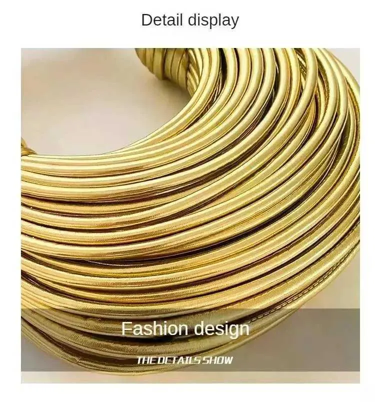 Naiste käekotid 2024. aastal, uued kuldses disainibrändi käsitsi kootud nuudlikotid, köiega sõlmitud, tõmmatud hulkur-sier õhtukotid_voghion.com