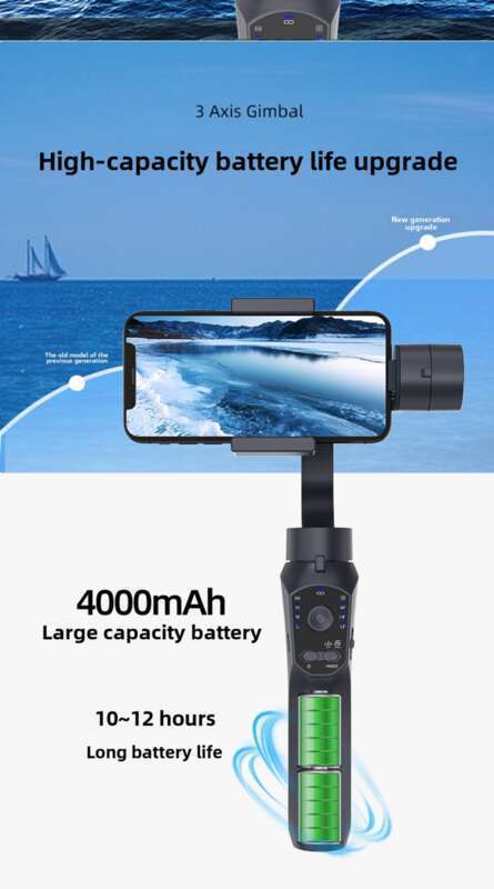 F10 PRO Handheld-Telefon Drei-Achsen-Gimbal-Stabilisator Shake, Internet-Promi-Live-Streaming-Achse Anti-Shake-Shooting_voghion.com
