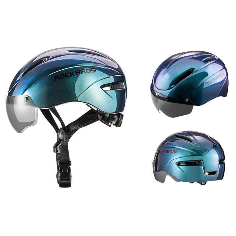ROCKBROS Cycling Helmet, Road Mountain Bike, Male And Female Integrated Safety Hat_voghion.com