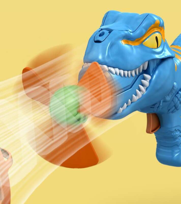 【 96% Positive Review Rate 】 New Electric Internet Famous Gun, Children's Handheld Automatic Bubble Machine, Dinosaur_voghion.com