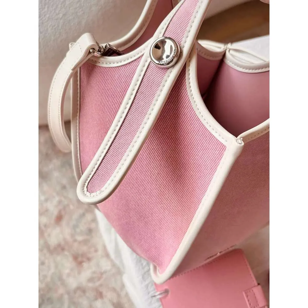 Fruit Blue New AS Commuter Versatile Fashion Denim Crossbody Bucket Vegetable Basket Bag Women_voghion.com