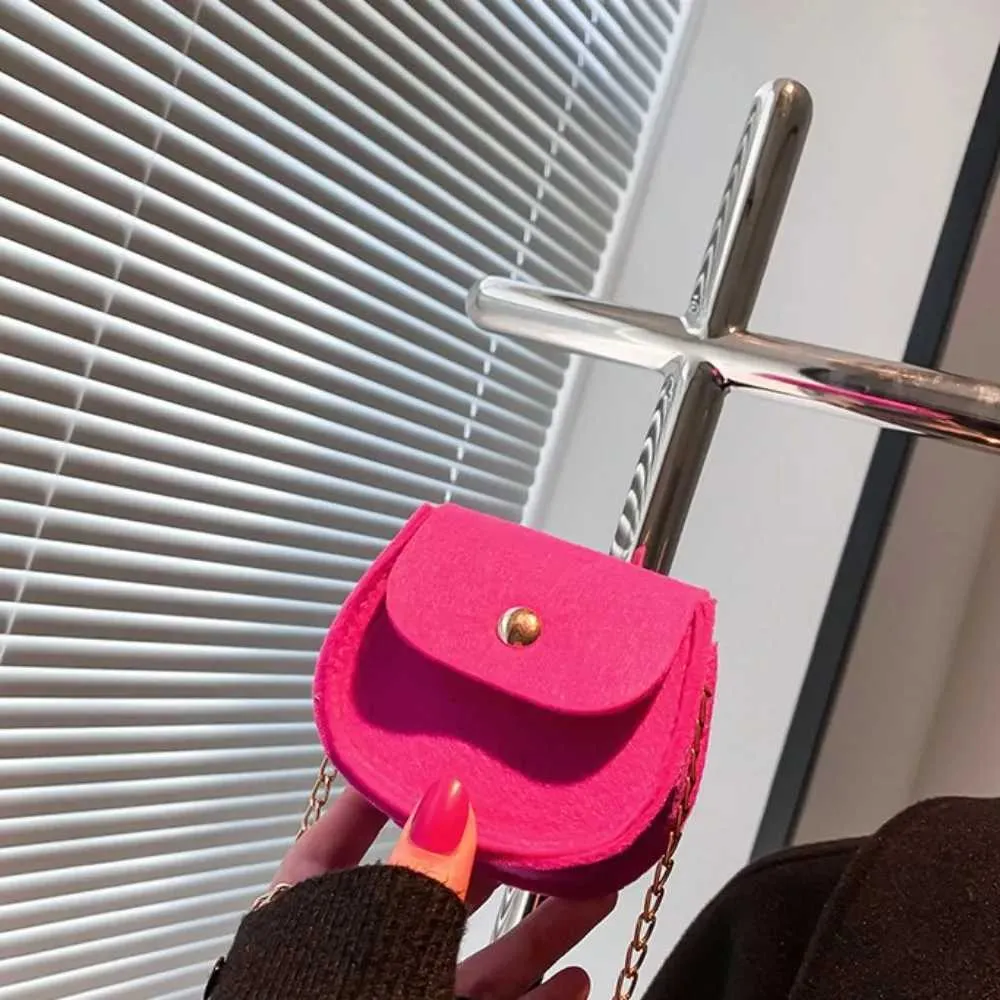 Genți de mână pentru femei, model mini cu piatră, model din pâslă, design de designer, lanț cu închidere, pungi mici, portofel cu un singur pătrat_voghion.com