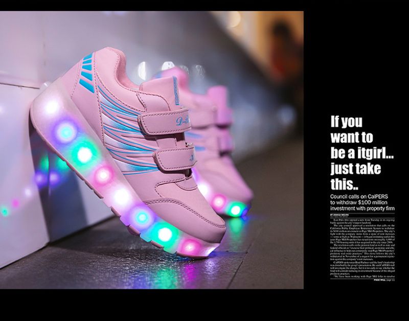 Liicht Meedercher USB Opluedlampe LED Luucht fir Erwuessener Rollschong_voghion.com