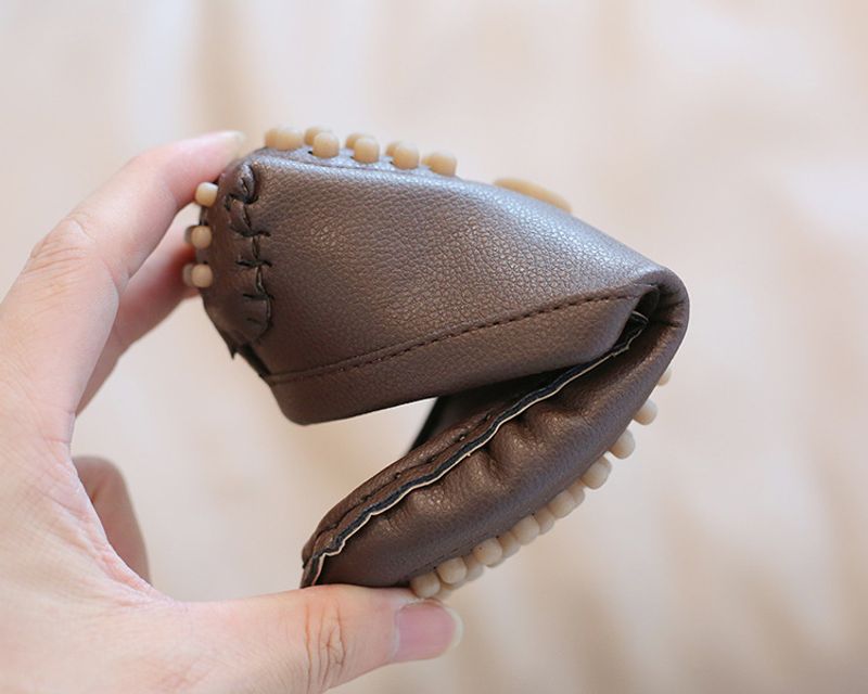 Mocasini sport pentru copii, stil britanic, din piele, 2024, primăvară și toamnă, cu vârf mediu și talpă moale, stil britanic_voghion.com