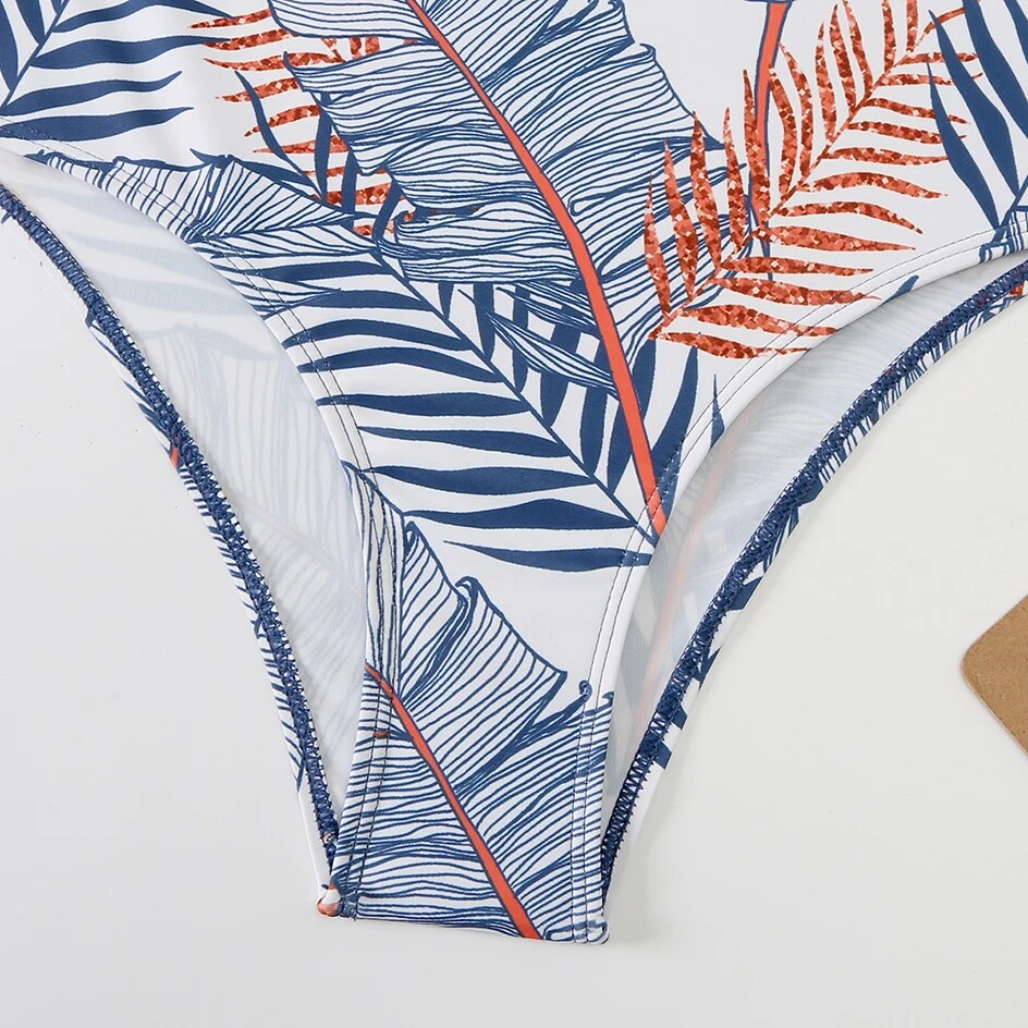 Maillot de bain deux pièces pour femme, bikini sexy, col haut, taille haute, ensemble deux pièces, vêtements de plage pour la plage, 2024_voghion.com
