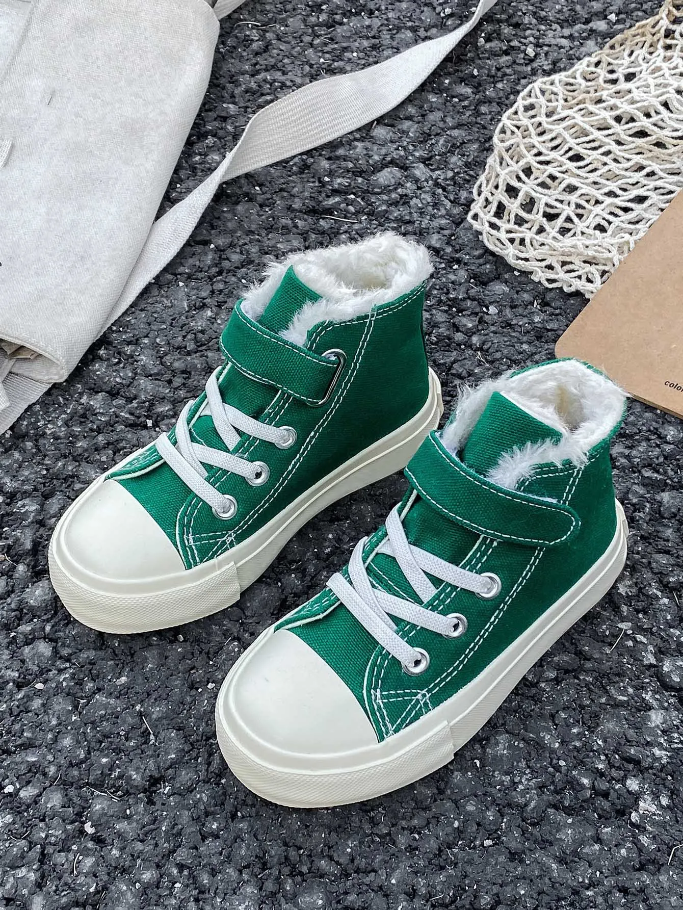 Board Thicken Plush Warm Children Boys Girls Happysteps Square Head Kids Cotton Boots Toddler Winter Shoes Youth Size_desvips.com