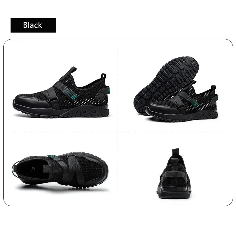 Chaussures de sécurité électriques d'été respirantes et résistantes aux perforations, embout en plastique isolé 6 kV 241205_voghion.com