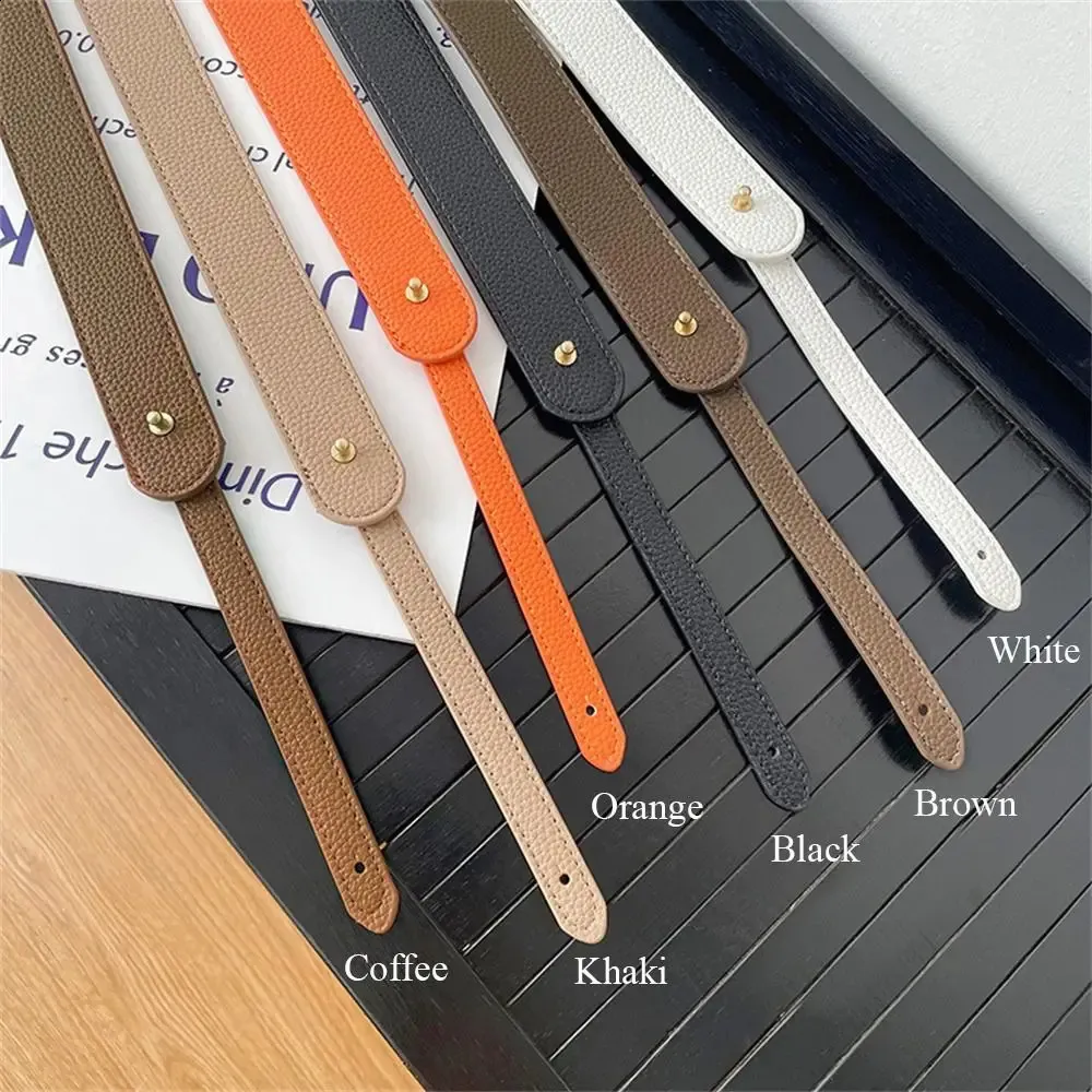 Cintura per borsa da donna in pelle PU tinta unita con tracolla larga, regolabile, di ricambio, per borse, accessori 240828_voghion.com