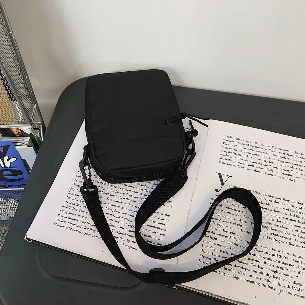 Oxford, borsa a tracolla piccola da donna, per uomo, coreana, tinta unita, per studenti, mini borse a tracolla 241128_voghion.com