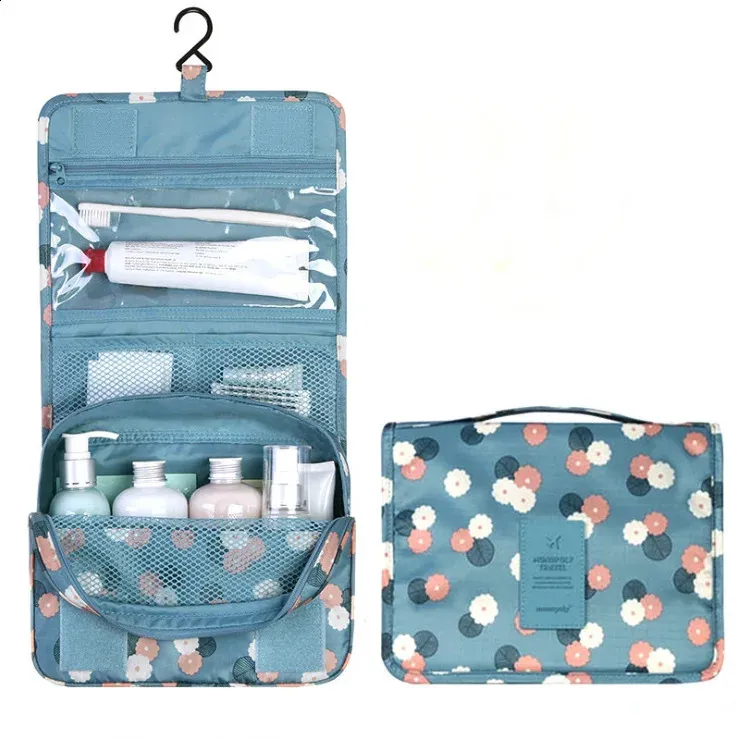 High Quality Women Makeup Bags Travel Cosmetic Toiletries Organizer Waterproof Storage Neceser Hanging Bathroom Wash Bag_voghion.com