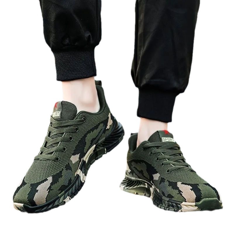 Herren 2024 Neue Camouflage Sport- und Freizeit-Lauffreigabe Arbeitsschutz Outdoor-Student Militärtraining MH_voghion.com