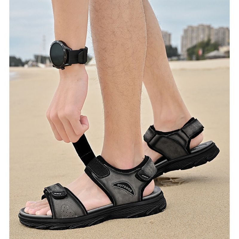 2024 Grenseoverskridende nye herresandaler strand Reisesko Herre casual studenttøfler_voghion.com