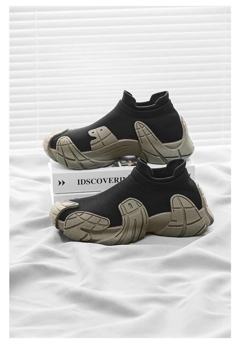 Atmungsaktive Herren-Socken-Joggingschuhe den Außenbereich, bequem, für Herren, Tennisschuhe, Slip-On, Größe 45_voghion.com
