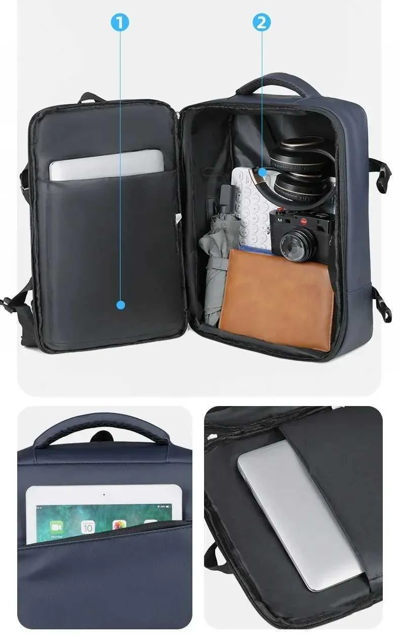 Suitcase Cabin Aircraft Ryanair 40x20x25 Airplane Travel Bag Men Laotop Backpack Wizzair Carry OnC241031_voghion.com