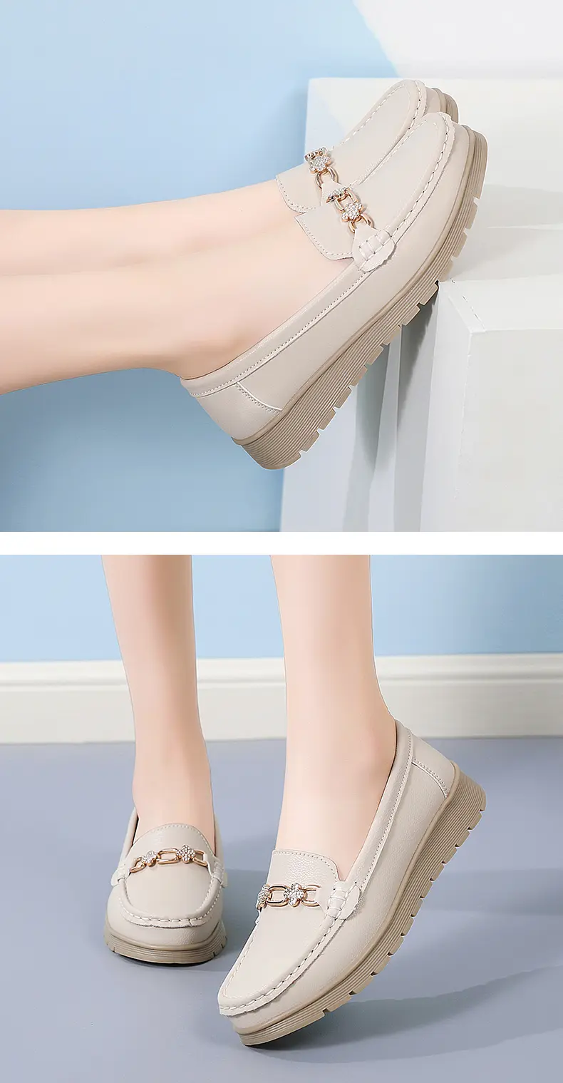 Scarpe casual donna comode con suola morbida antiscivolo basse_voghion.com