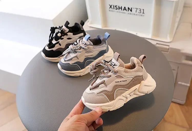 Tenis Mascuo scarpe da corsa per bambini all'aperto, alla moda, traspiranti, sportive, casual, primaverili e autunnali, da ragazzo 240912_voghion.com