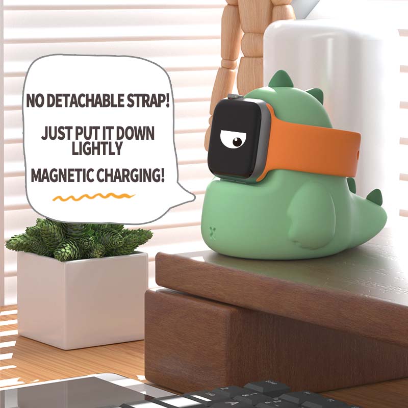Silicone Charger Stand Holder Station Dock For Watch Series 45/44/42/41/40/38mm iWatch 7/6/SE/5/4/3/2/1_voghion.com