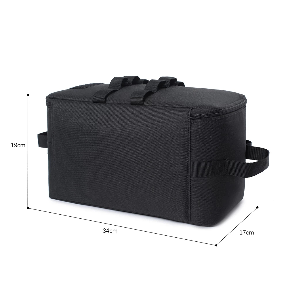 Borsa portaoggetti da campeggio, cestino da picnic, campeggio all'aperto, lampade, fornello a gas, bombola di gas, pentola, borsa da trasporto, sacco portaoggetti, borsa da picnic_voghion.com
