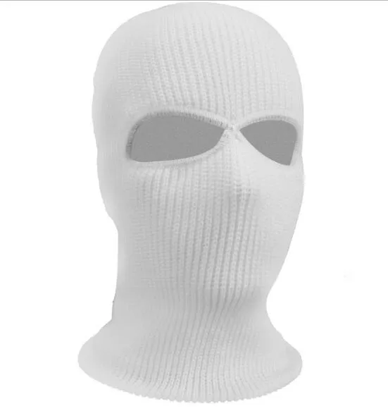 Cagoule tactique de l'armée à 3 trous pour ski, cyclisme, cagoule, casquette, masque facial d'hiver complet pour femmes et hommes, garde au chaud en hiver WL1284_voghion.com