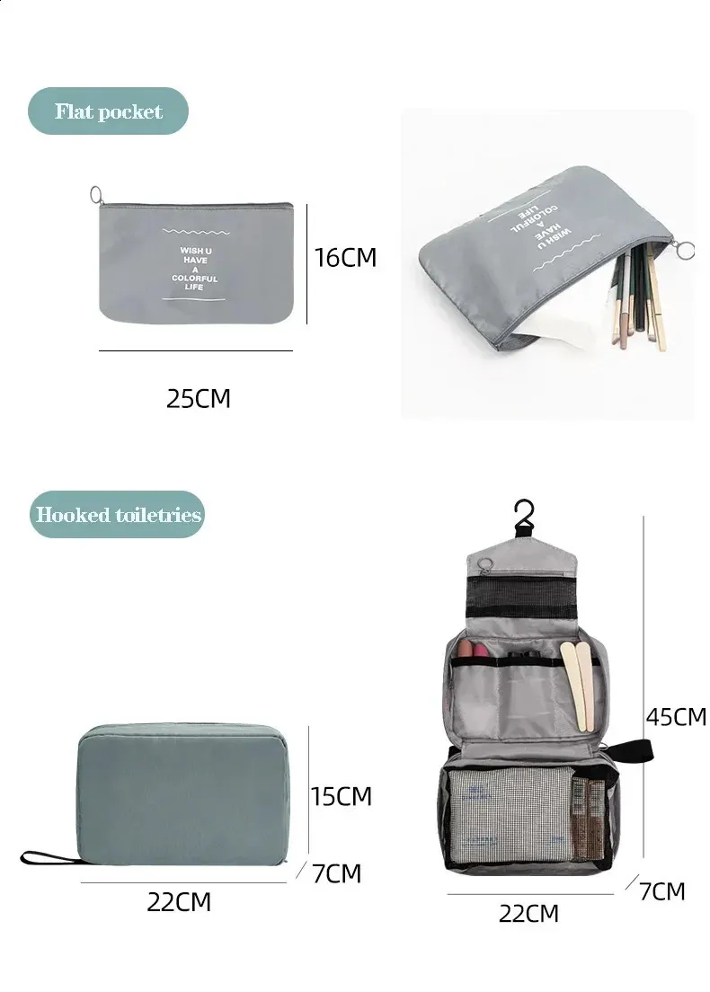 7 pezzi di organizer da viaggio, borse portaoggetti, valigie, cubi da imballaggio, custodie portatili, grandi, vestiti, custodia ordinata, set pieghevole di contenitori_voghion.com