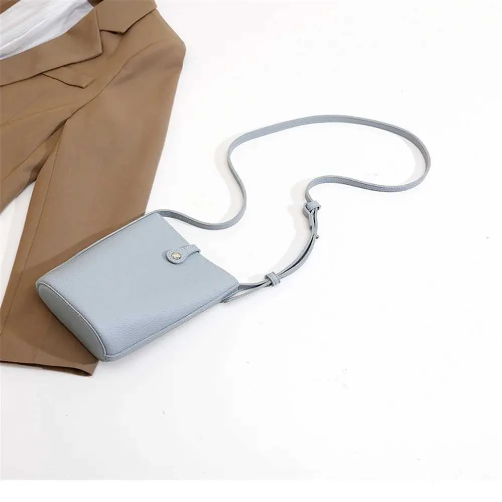Piccola borsa a tracolla da donna borsetta telefono in pelle_voghion.com