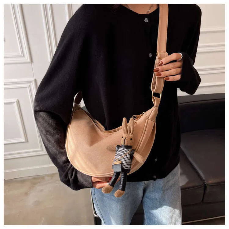 Borsa a tracolla in tweed satinato per studentesse eleganti_voghion.com