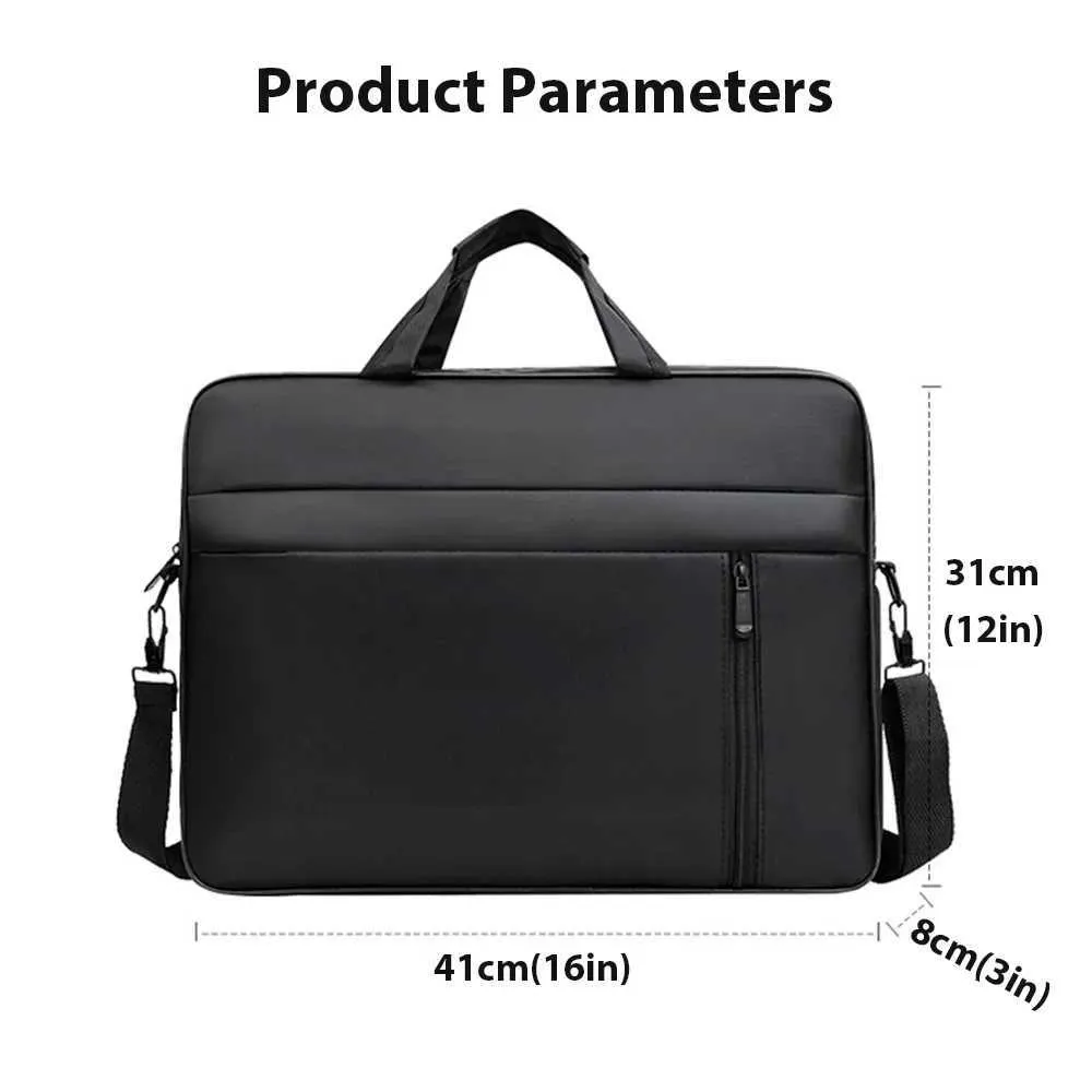 Laptop Sleeve Bag 15.6 In Notebook Case For Book Air Pro Tablet Accessories Waterproof Portable Travel Carrying Shoulder_voghion.com