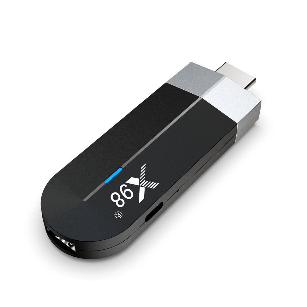 X98 S500 Android 11 Smart TV Stick Amlogic S905Y4 Quad Core 4G 32G 4K H.265 HEVC 2.4G/5G Wifi Media Player Set Top Box TV Stick_voghion.com