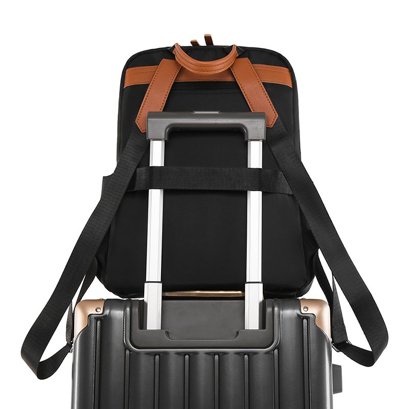 Nuovo zaino da college alla moda femminile, ad alta capacità, semplice, alla moda, per computer portatile, per ragazze carine, libro da viaggio_voghion.com