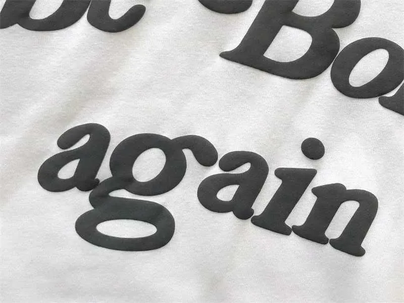 Sweat à capuche style vintage CPFM « Ye Must Be Born Again » pour homme et femme XJ250530_voghion.com