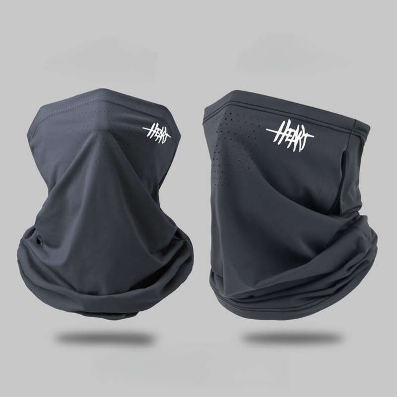 Ice Silk Sunscreen Mask, Full UV Protection, Summer Breathable Veil, Cycling And Driving, Ear Hanging Sunshade Face Mask_voghion.com