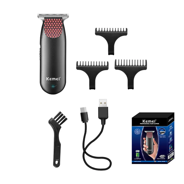 Professionele draadloze tondeuse mini baardtrimmer set_voghion.com