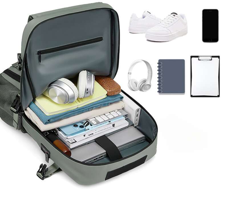 Good Travel Partner! Men's Outdoor Travel Backpack, Diagonal Luggage, Women's Backpack For Intimate Companionship_voghion.com