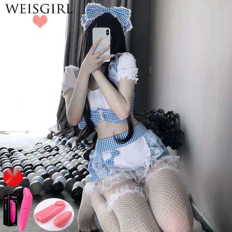 Lingerie sexy, tenue sexy, cosplay, jolie robe, uniforme de performance Pure Maid, jupe courte, passionnée_voghion.com