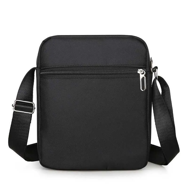 Four Layer Zipper Waterproof Single Shoulder Messenger Business Bag WalletC241106_voghion.com