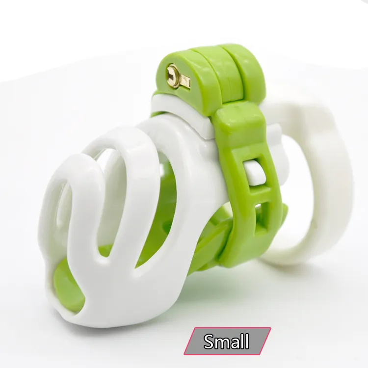 Nuovo dispositivo di castità maschile piccolo in resina biosourced A357-3 Y19070602 195_voghion.com