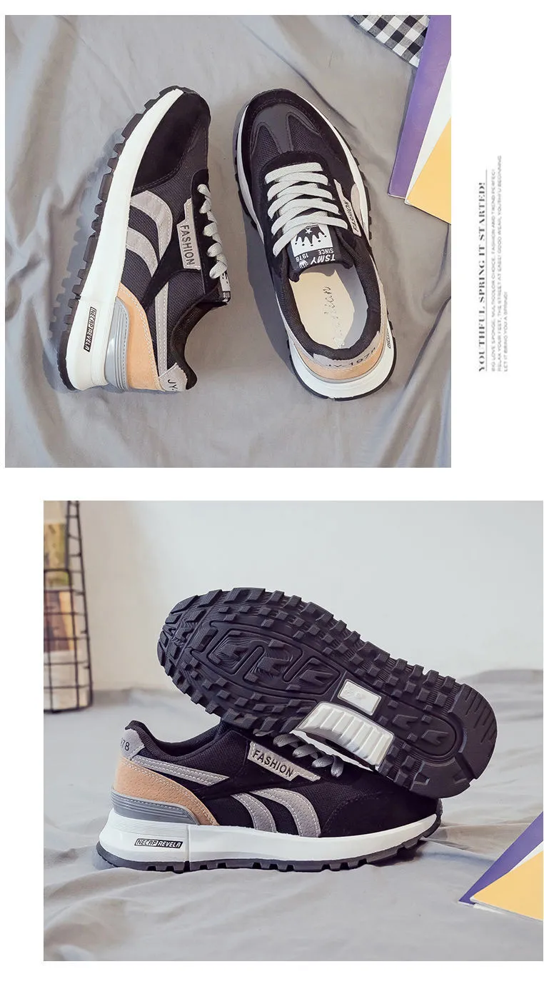 waffle Νέα καλοκαιρινά casual mesh κορεάτικη έκδοση unisex μικρά λευκά αναπνεύσιμα αθλητικά παπούτσια Lhshoe_voghion.com