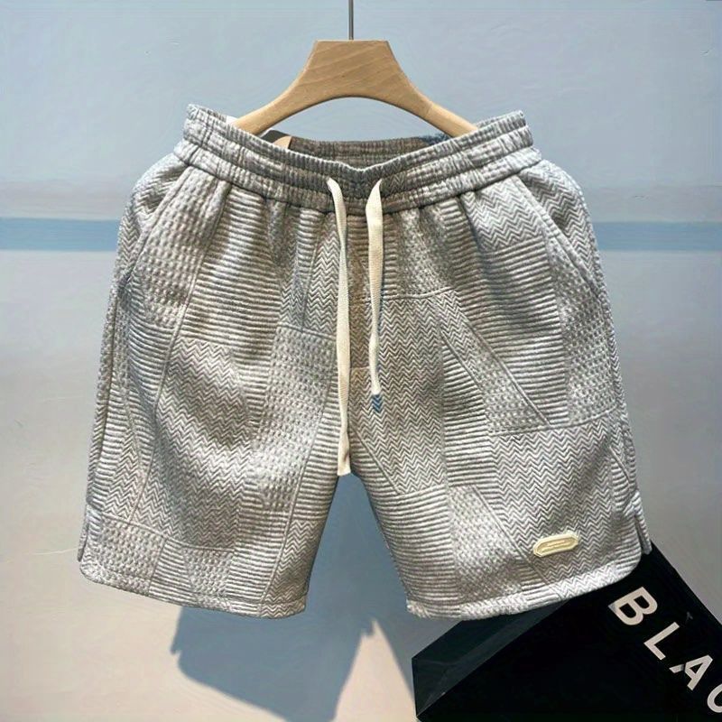 Herrenbekleidung Wellenförmige Shorts Designer Nische Casual Five Point Beach Pants Trendy High Street Sports Shorts_voghion.com