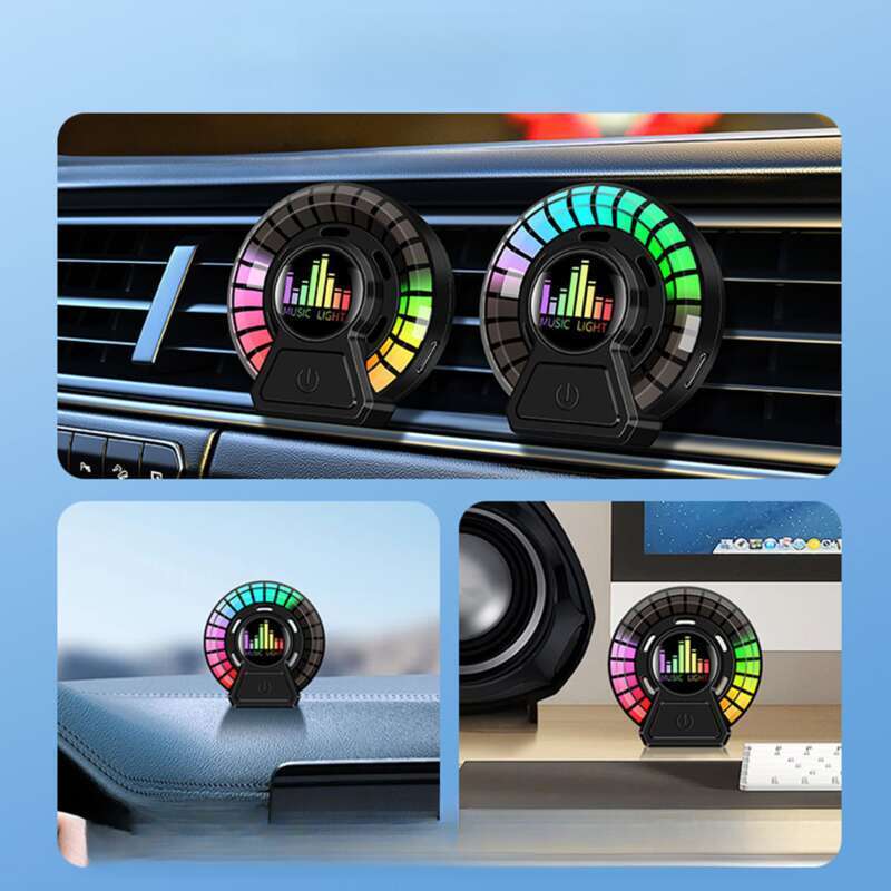 Parfum fierbinte atmosferă muzică ritm control vocal preluare lumină evacuare aer parfum accesorii auto_voghion.com