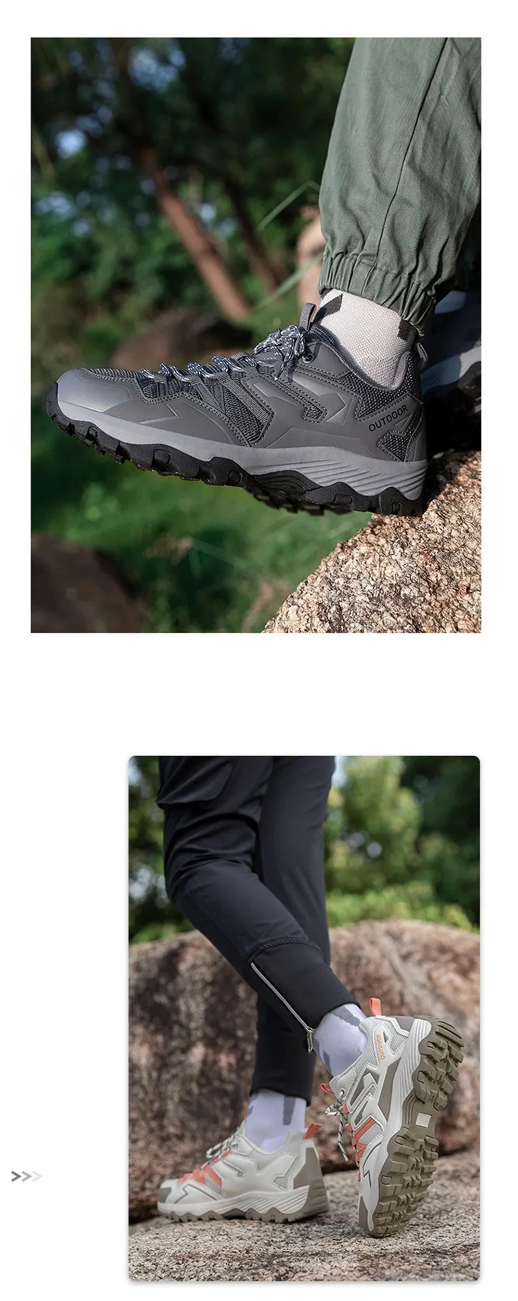 Scarpe da trekking per uomo e donna stivali da escursionismo traspiranti_voghion.com