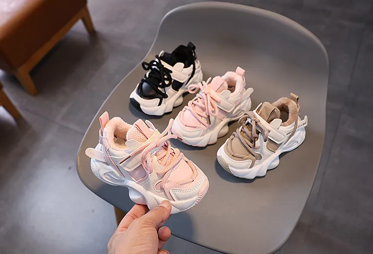 Girls Child Sport 2024 Toddler School Running Sneakers Fashion Non-slip Kids Boys Cutefeet Basketball Shoes Sizes 21-30_voghion.com